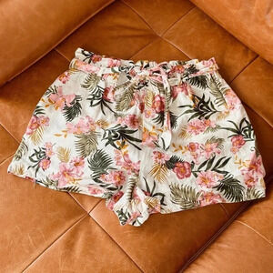 Linen mix Shorts -  Aeropostale - Size M